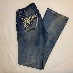 Mid rise bootcut Miss Me Jeans